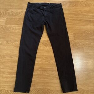 AG The Tellis Modern Slim Men's Pants Sueded Soft Black 34x34 (Act 36x33) Preppy